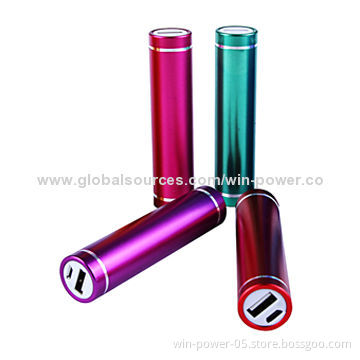 Power Banks/2,600mAh Battery Portable Chargers for Cellphones, iPhone/iPod, 5V/500mAh Output